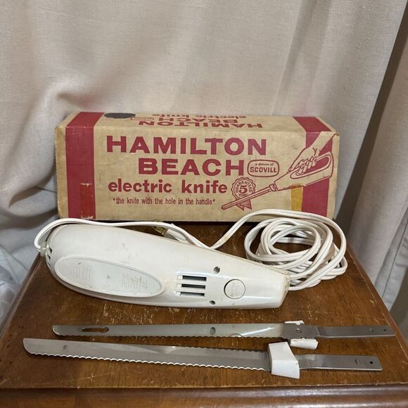Vintage Antique Hamilton Beach‎ Scovill Electric Knife Model 275 Kitchen Tools - Picture 1 of 8